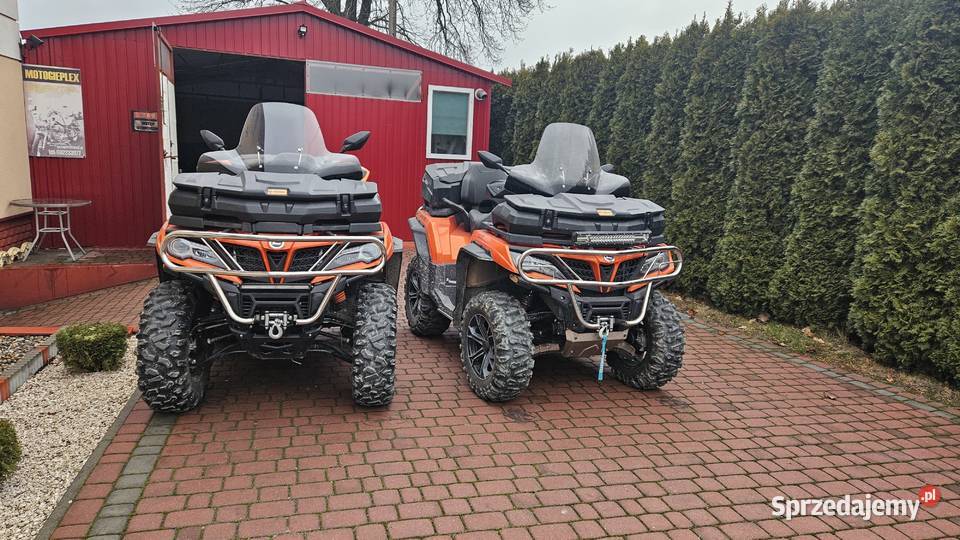 ZDERZAK BUMPER CF MOTO 850 1000 komplet 2 przód Partynia