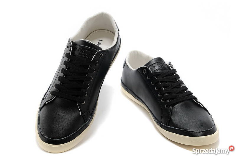Lacoste buty męskie skóra czarne 40 41 42 43 44 Lacoste Katowice