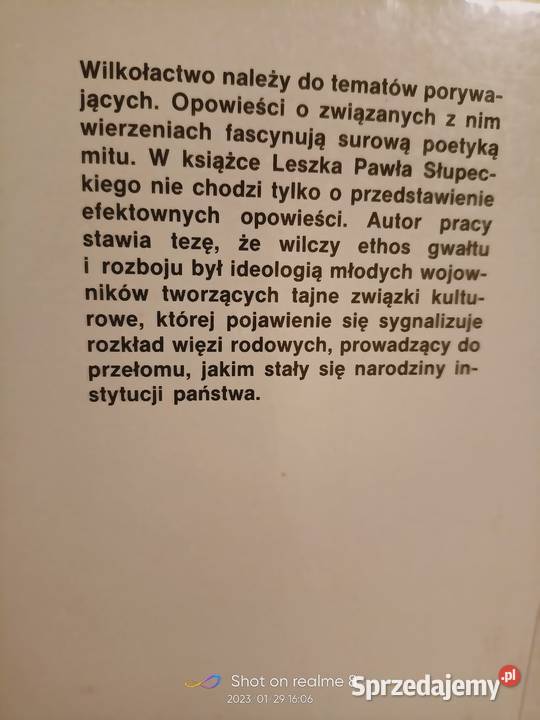 Wojownicy i wilkołaki książki Warszawa miękka mazowieckie