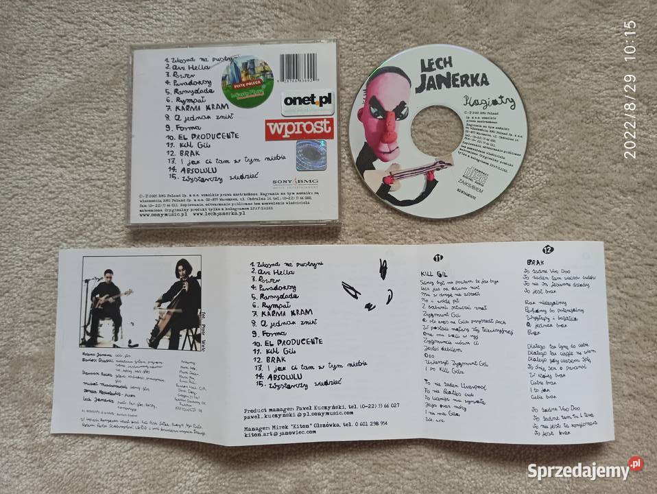 Płyta CD Plagiaty Lech Janerka 2005 Radzyń Podlaski sprzedam