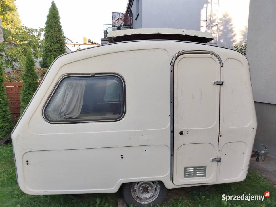 Niewiadów N126b 1980 zarejestrowana przyczepka Niewiadów Września