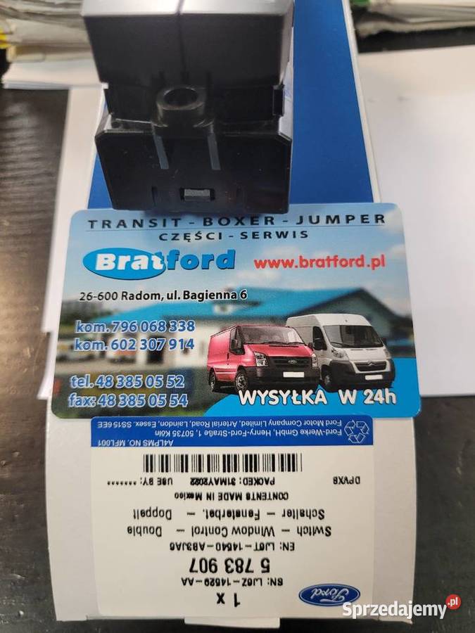 PRZEŁĄCZNIK FORD KUGA 5783907 LJ6T14540AB3JA6 mazowieckie