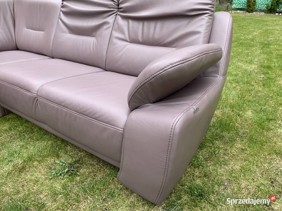 ELASTOFORM Narożnik skórzany PREMIUM Royal Taupe Kalety