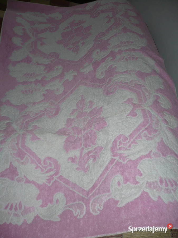 gruby ręcznik z czasów PRL 142 Ręczniki Zduńska Wola