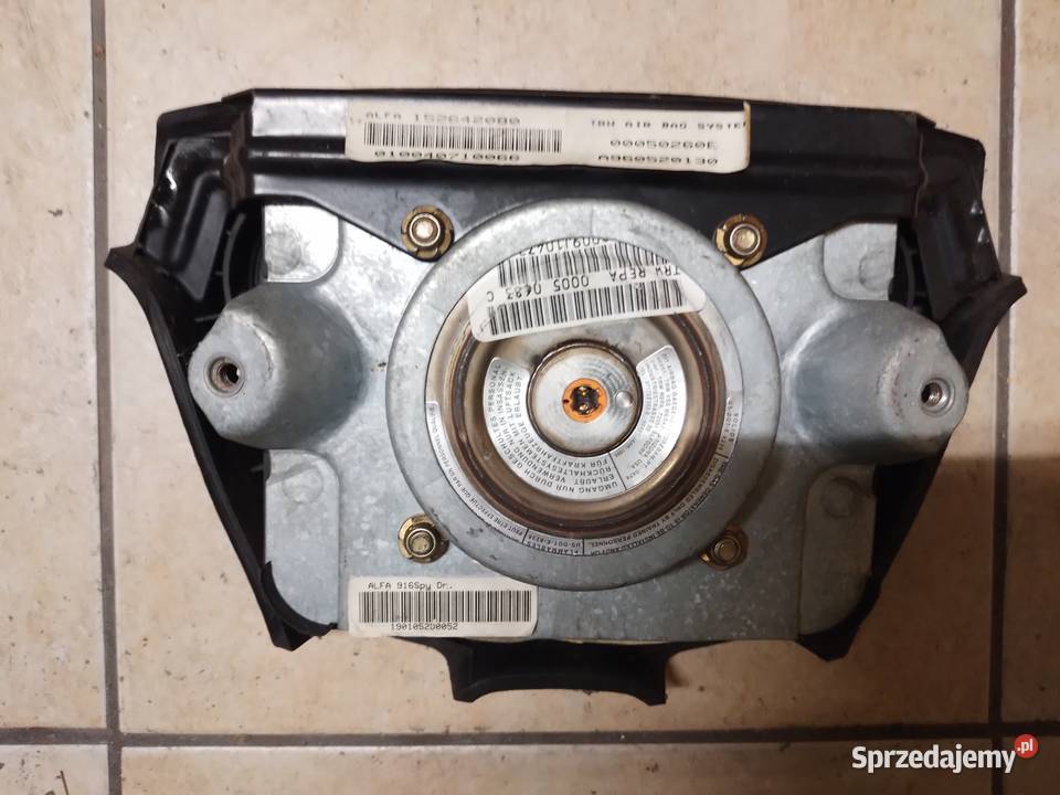 Alfa romeo spider gtv poduszka airbag kierowcy osobowe Wolsztyn sprzedam