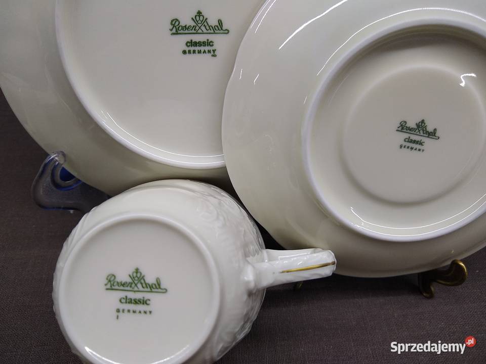 Zestaw filiżanka do kawy Rosenthal Sanssouci Porcelana i szkło Kalisz