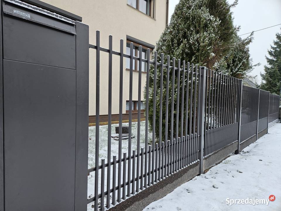 Brama skrzydłowa 400x120 QUEEN ogrodzenie Ostrów Wielkopolski