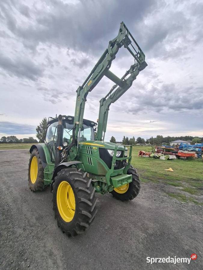 John Deere 6115r 14 r Z Turem JD H 340 moc 115 4
