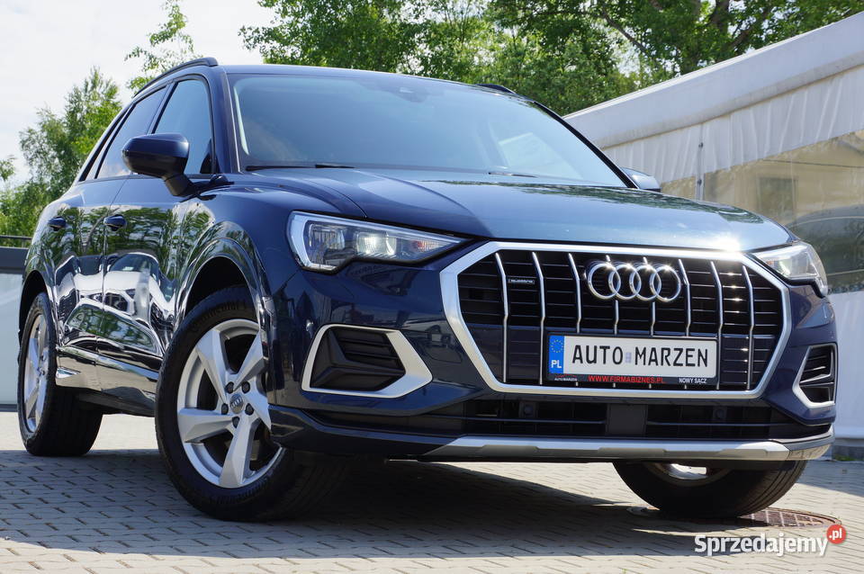 Audi Q3 20 TDI CR 190 4x4 STronic Webasto VAT marża Motoryzacja małopolskie Nowy Sącz