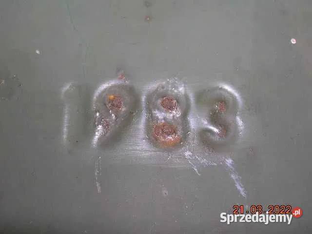 Stary kolekcjonerski kanister z okresu PRL Pozostałe Łódź