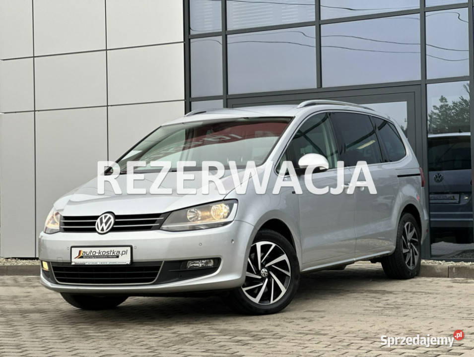 Volkswagen Sharan Navi Kamera Eledrzwi Alu wielofunkcyjna kierownica Kąty Opolskie sprzedam