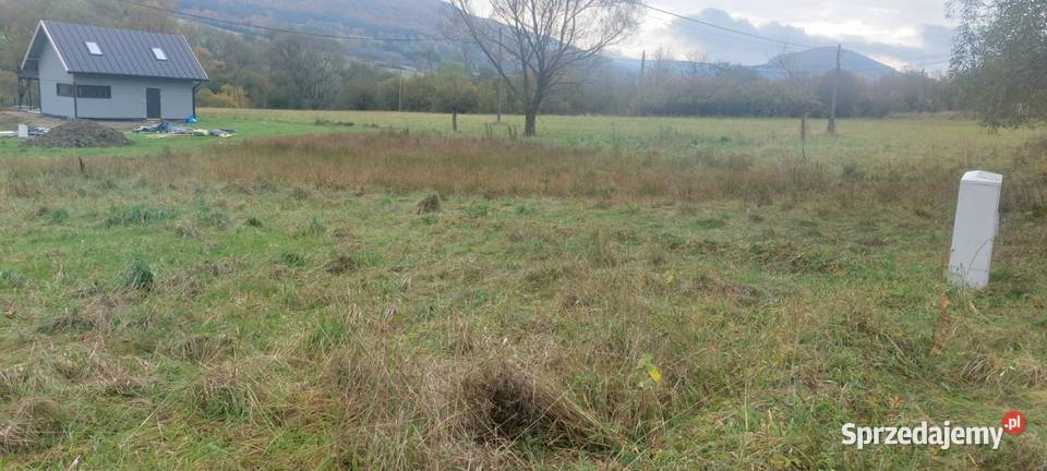 Działka budowlana w Hańczowej prąd małopolskie Hańczowa sprzedam