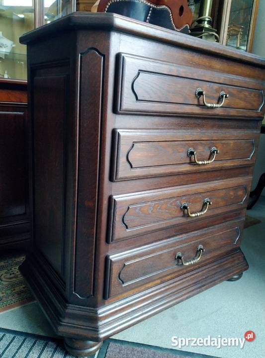 Dębowa komoda z szufladami Białystok sprzedam