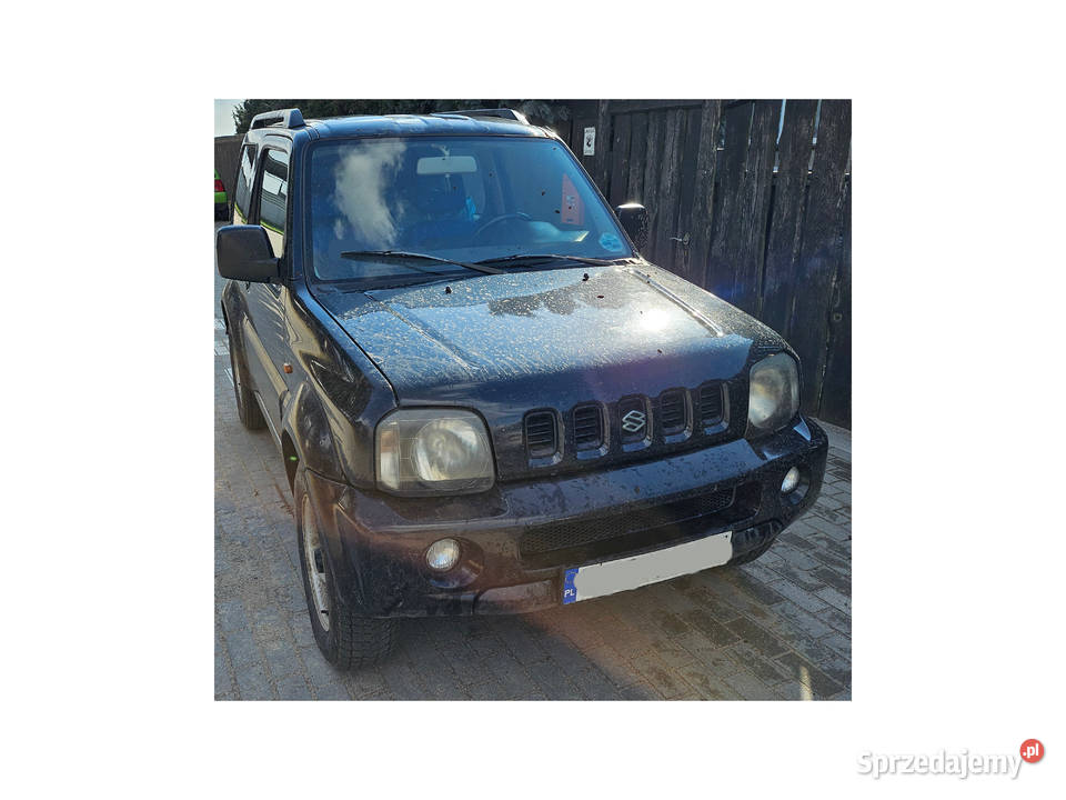 Suzuki Jimny maska 2003 r Rok produkcji 2003 Pułtusk