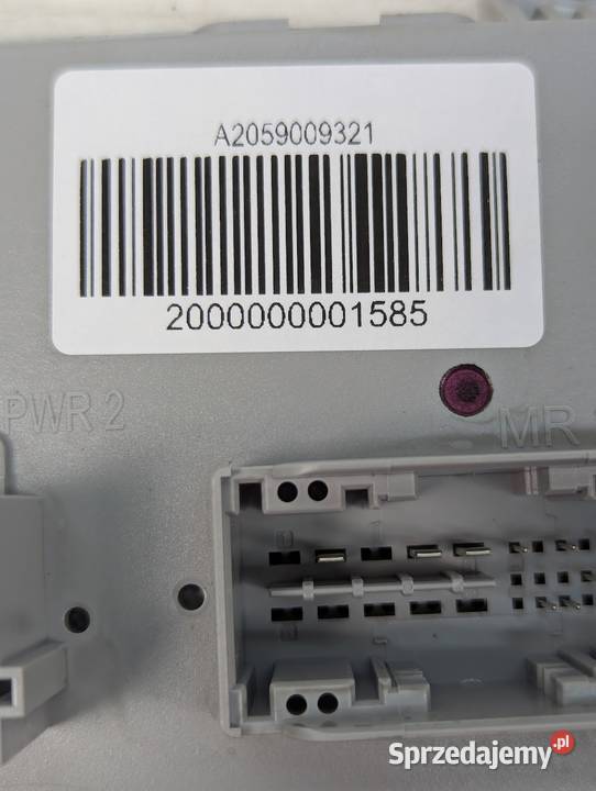 MODUŁ STEROWNIK SAM MERCEDES C 200 A2059009321 podlaskie Białystok