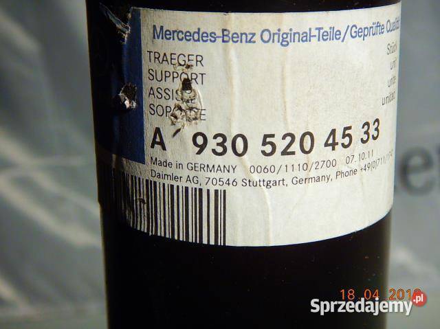 MERCEDES ACTROS 934 UCHWYT MOCOWANIE ORYGINAŁ sprzedam
