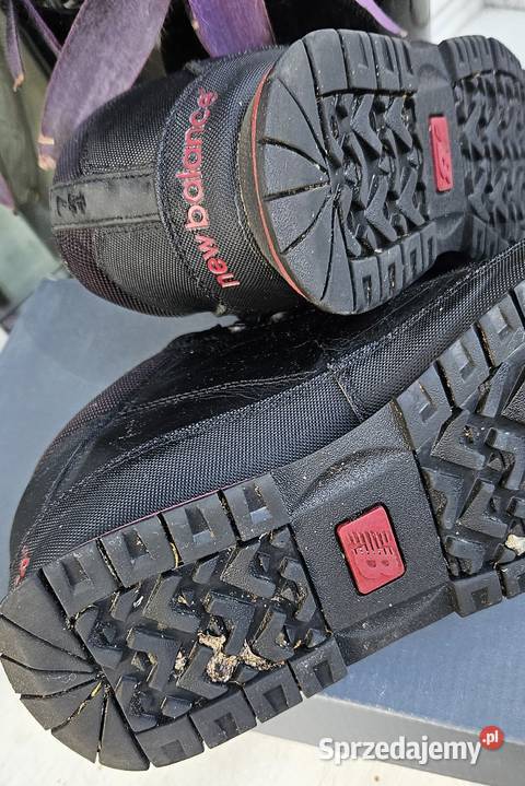 Buty balance 754 czarno czerwone 42 skórzane