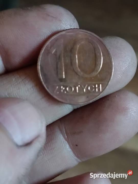 Sprzedam monete 10 zloty 1989r proba bez napisu Chełm sprzedam