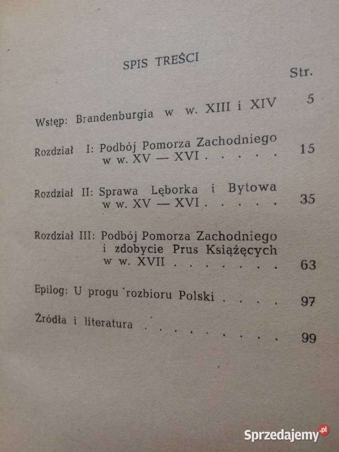 572 Ekspansja Brandenburgii Bałtykiem Antykwariat zachodniopomorskie Szczecin