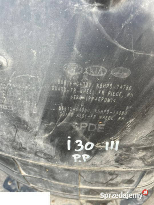 Hyundai i30 III nadkole przód lewe prawe 18 lubelskie Kozubszczyzna