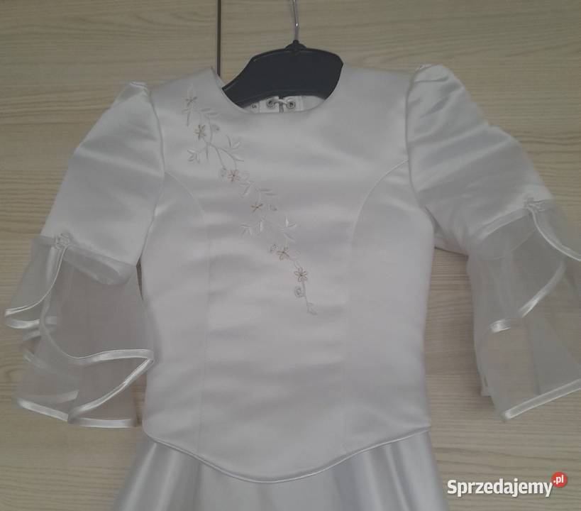 Sukienka komunijna152 łódzkie Zduńska Wola sprzedam