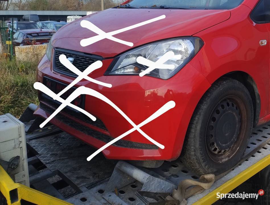 Seat Mii 2012r 10 MPI B 148 Części Wysyłka Rok produkcji 2012 Elbląg