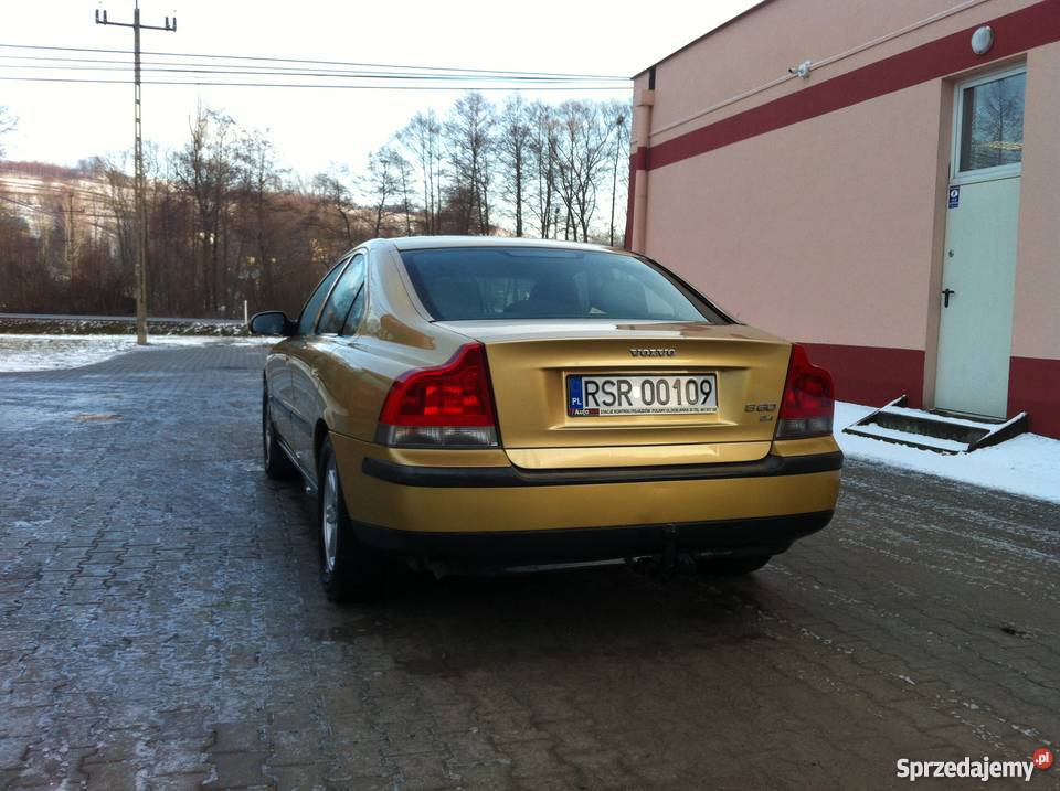 Volvo s60 LPG skórzana tapicerka Niebylec