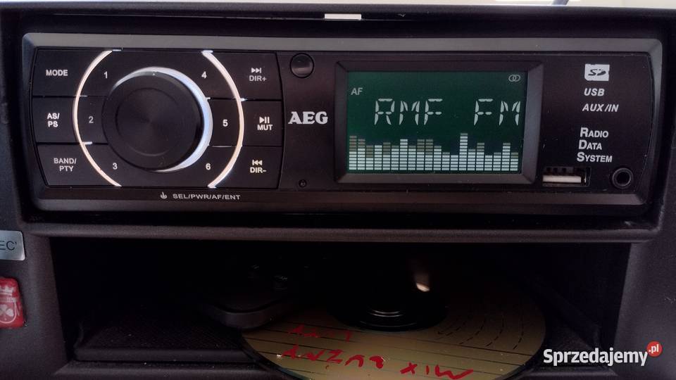 AEG USBAUX Radio samochodowe sprawne Łódź sprzedam