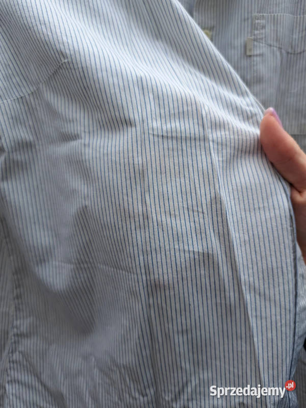 Koszula w paski Levis 100 bawełna M Trąbki Wielkie