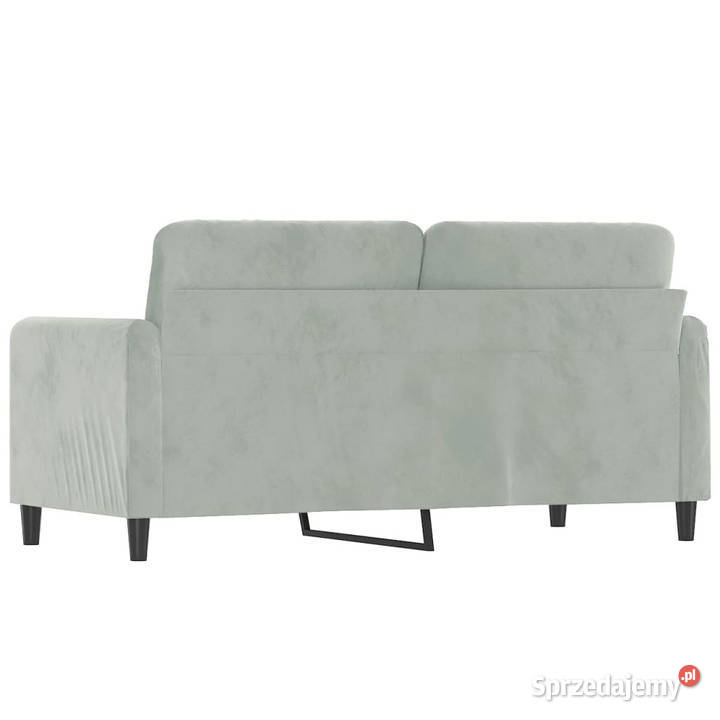 Sofa 2osobowa jasnoszara 140 tapicerowana Warszawa