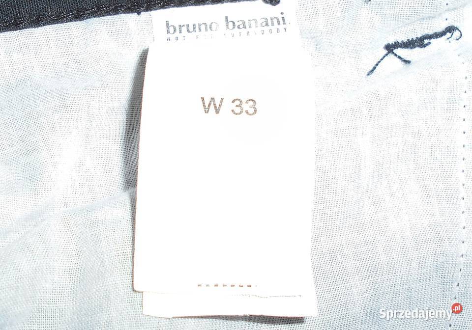 Spodenki męskie czarne BRUNO BANANI W33 Pozostałe sprzedam
