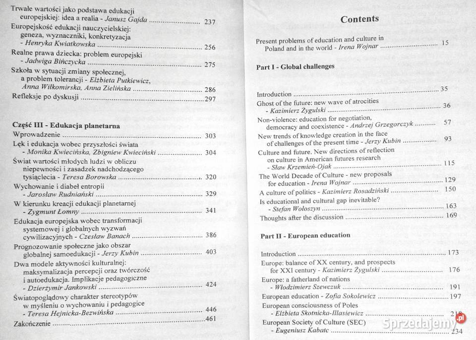 Edukacja wobec wyzwań XXI wieku Irena Wojnar Chełm