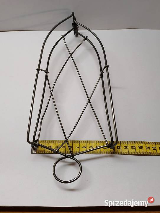 PODSTAWKA pod żelazko z PRL metalowa ażurowa Złotniki