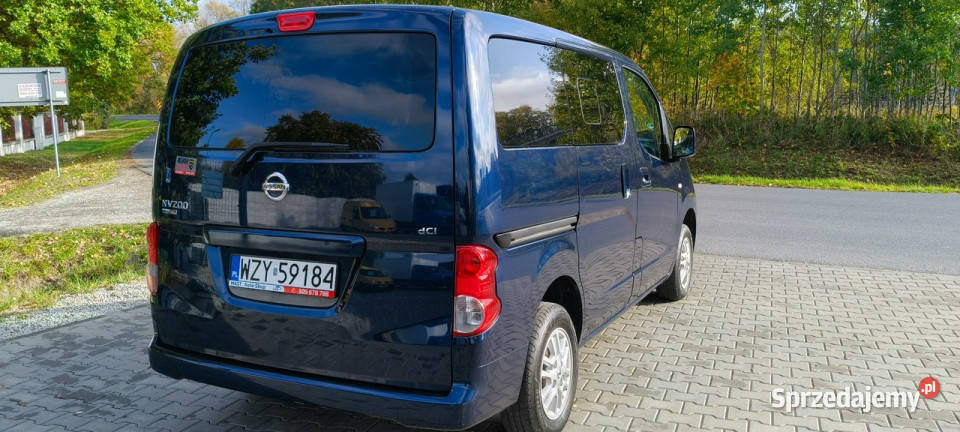 Nissan NV200 Evalia 7osób full 5l100 8kół kamera cofania Stare Budy