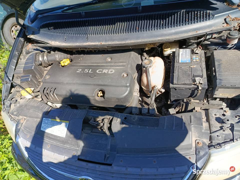Chrysler Voyager 25 CRD SE 105 kW 2003 r dawca Szklarka Myślniewska