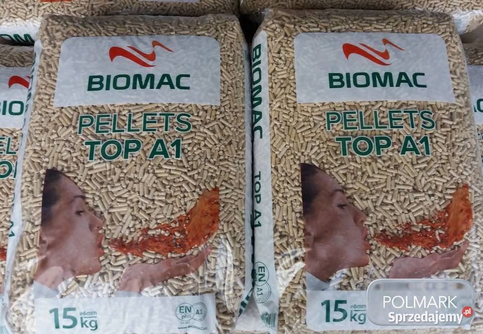 Pellet Biomac Top A1 ENplus A1 Polmark dostawa Szymanów