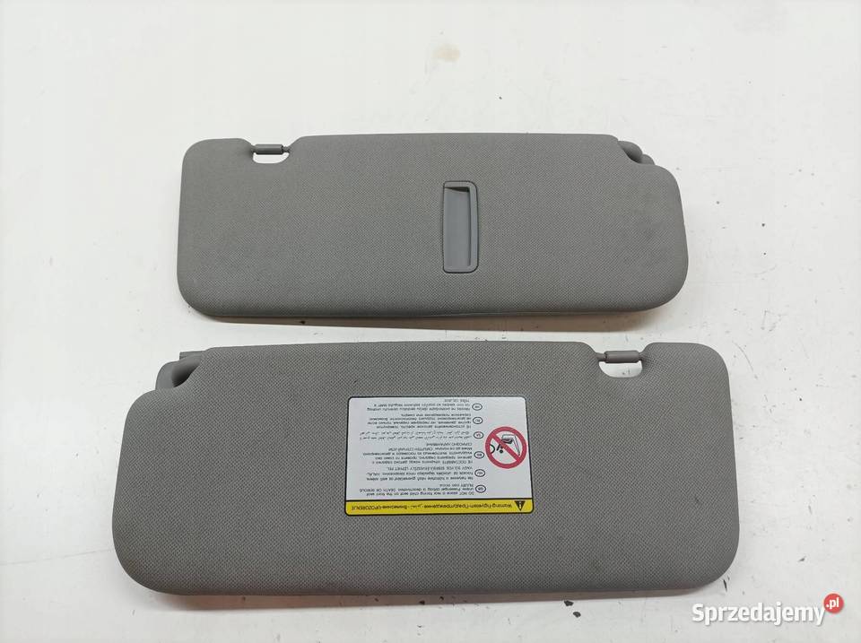 DASZKI PRZECIWSŁONECZNE LEWY PRAWY OSŁONA KPL K2