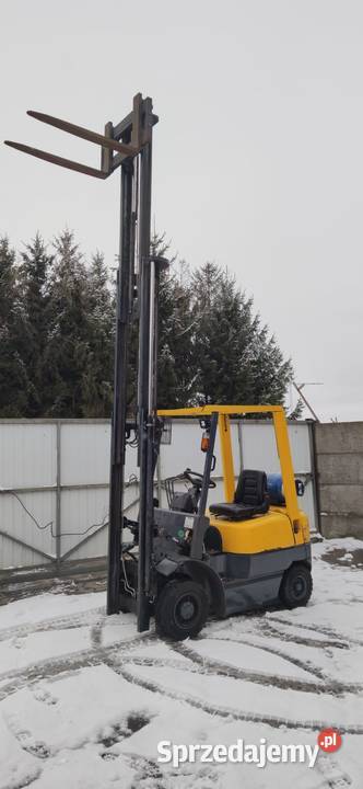 Wózek widłowy TCM Triplex z wolnym skokiem Koźmin Wielkopolski sprzedam
