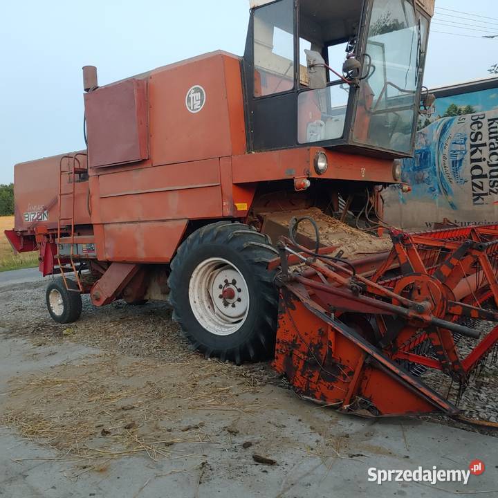 Bizon zo 56 1980r sieczkarnia kabina wielkopolskie Wielowieś