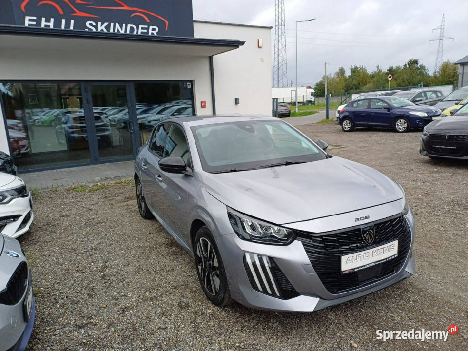 Peugeot 208 KameraAutomat 1 wł Navi PDCTablet szary Chrzanów