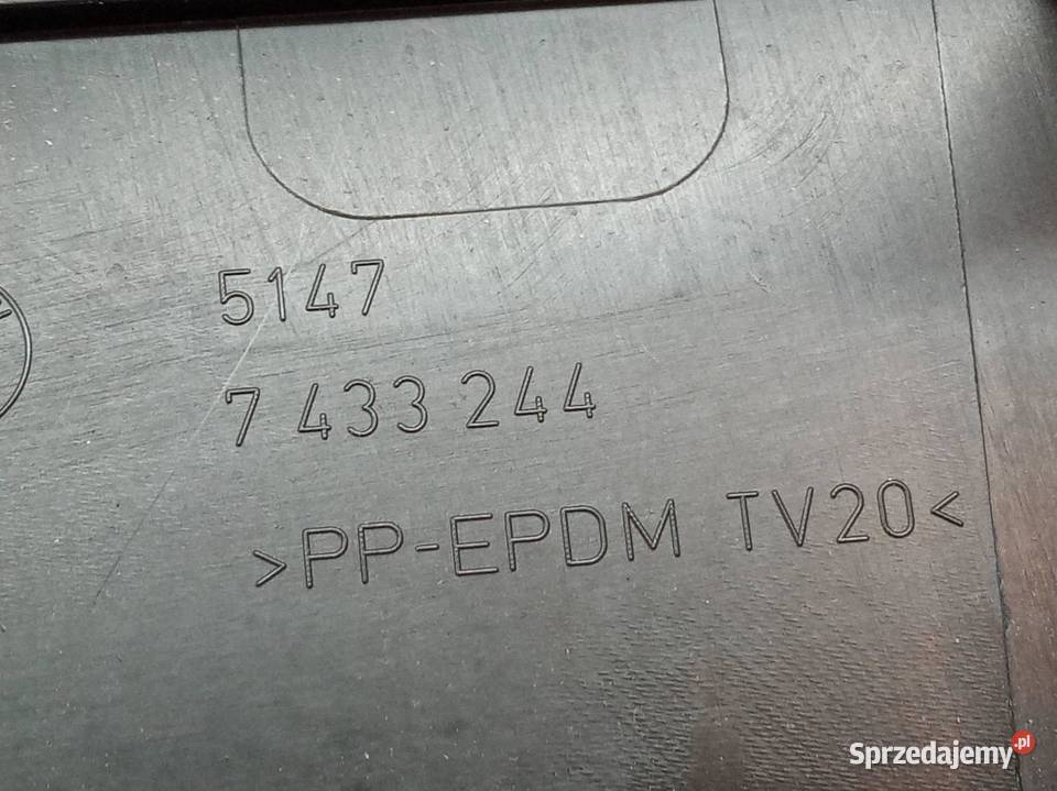OSŁONA SŁUPKA PRAWA MPAKIET 7433244 Bmw Seria 3 świętokrzyskie