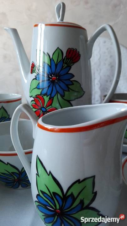 Serwis do kawy IRA porcelana CHODZIEŻ podlaskie Białystok