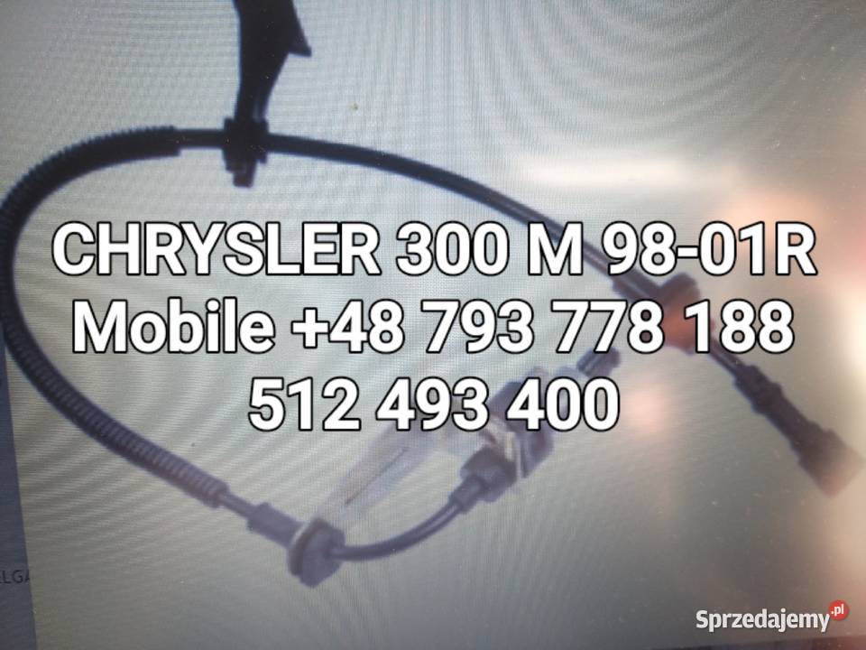 CZUJNIK ABS LEWY TYŁ CHRYSLER 300 M 9801 R Kawnice