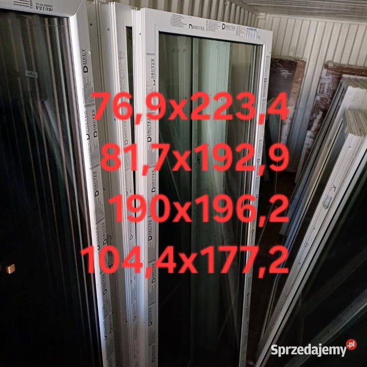 okno 85x140 nowe ręki DUŻE STANY MAGAZYNOWE Chełmża