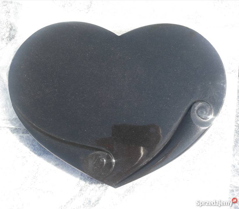 Serce z granitu szwed Strzegom