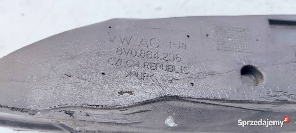 WYGŁUSZENIE BŁOTNIKA PRAWE AUDI A3 8V 8V0864236 osobowe
