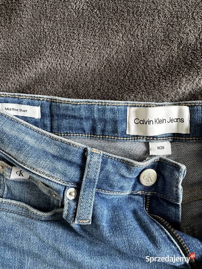 Krótkie szorty Calvin Klein Jeans rozmiar W28 mazowieckie Warszawa