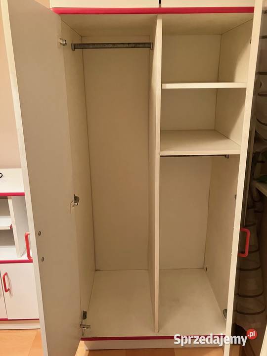 Komplet mebli dziecka szafa łóżko regał biurko podkarpackie Nisko