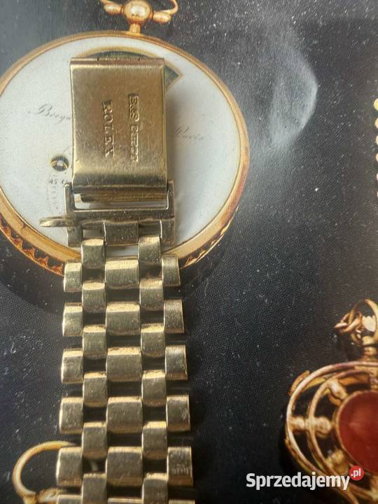 Rzadki Rolex ze złota 18k łańcuszek złoto 9k z Wagowo