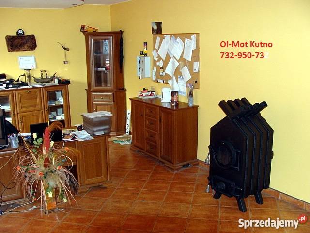 Piec nadmuchowy 15 KW z szamotem jedyn wzór w Kutno sprzedam